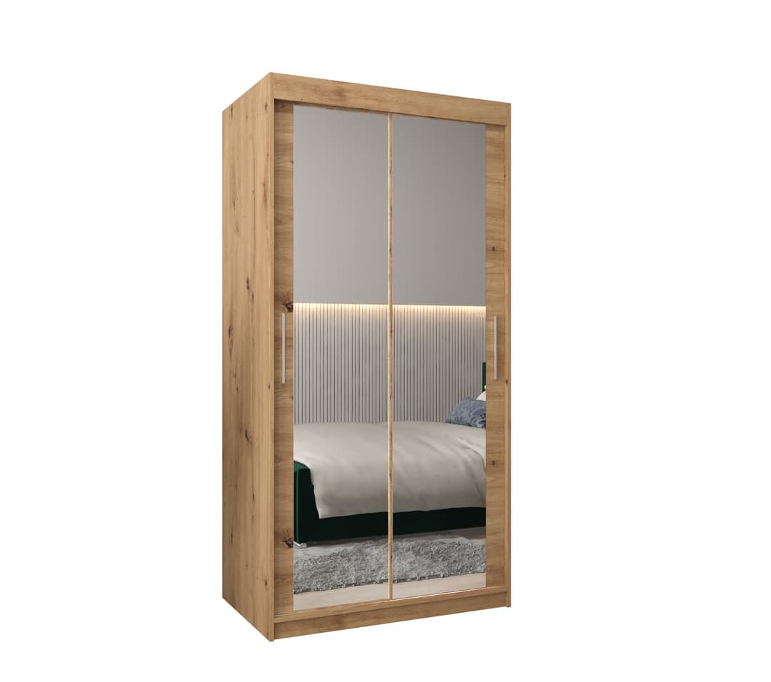 Tokyo III Sliding Door Wardrobe 100cm