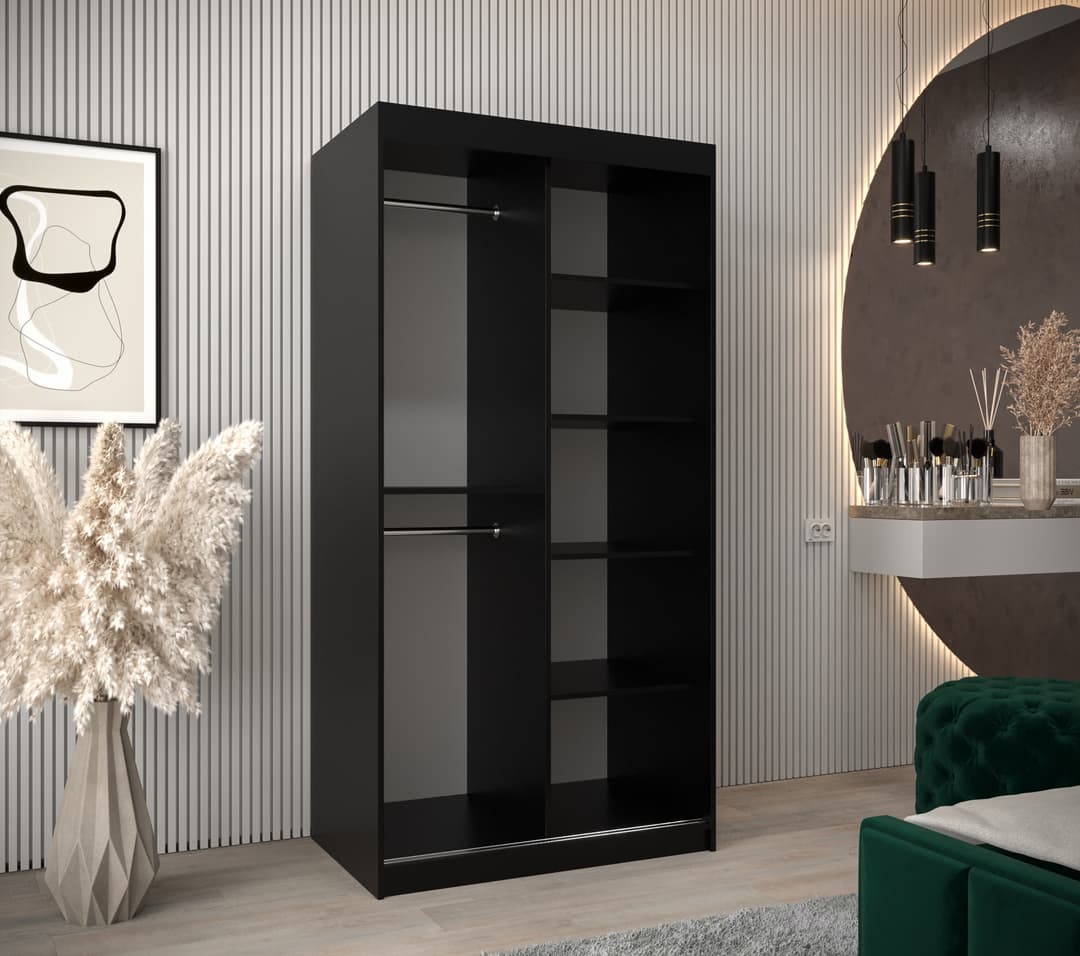 Tokyo I Sliding Door Wardrobe 100cm