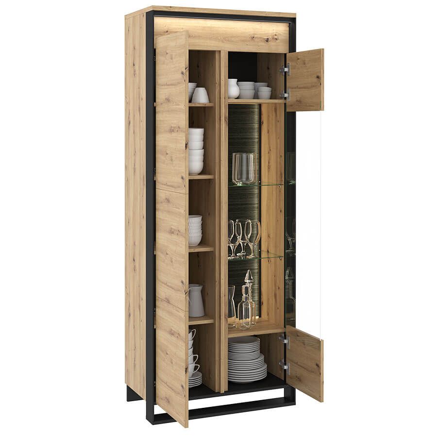 Quant QA-03 2 Doors Tall Display Cabinet