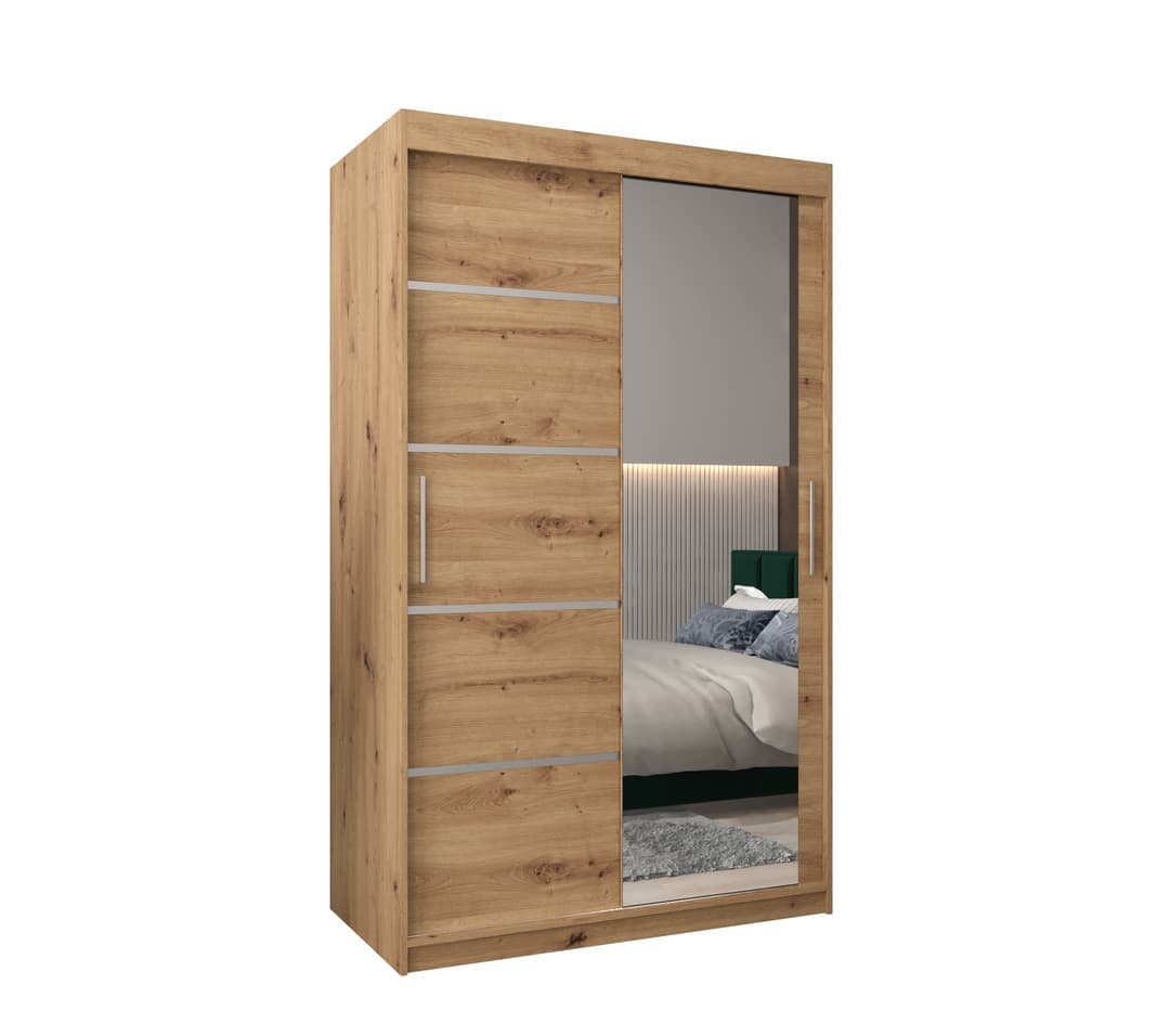 Verona 02 Sliding Door Wardrobe 120cm