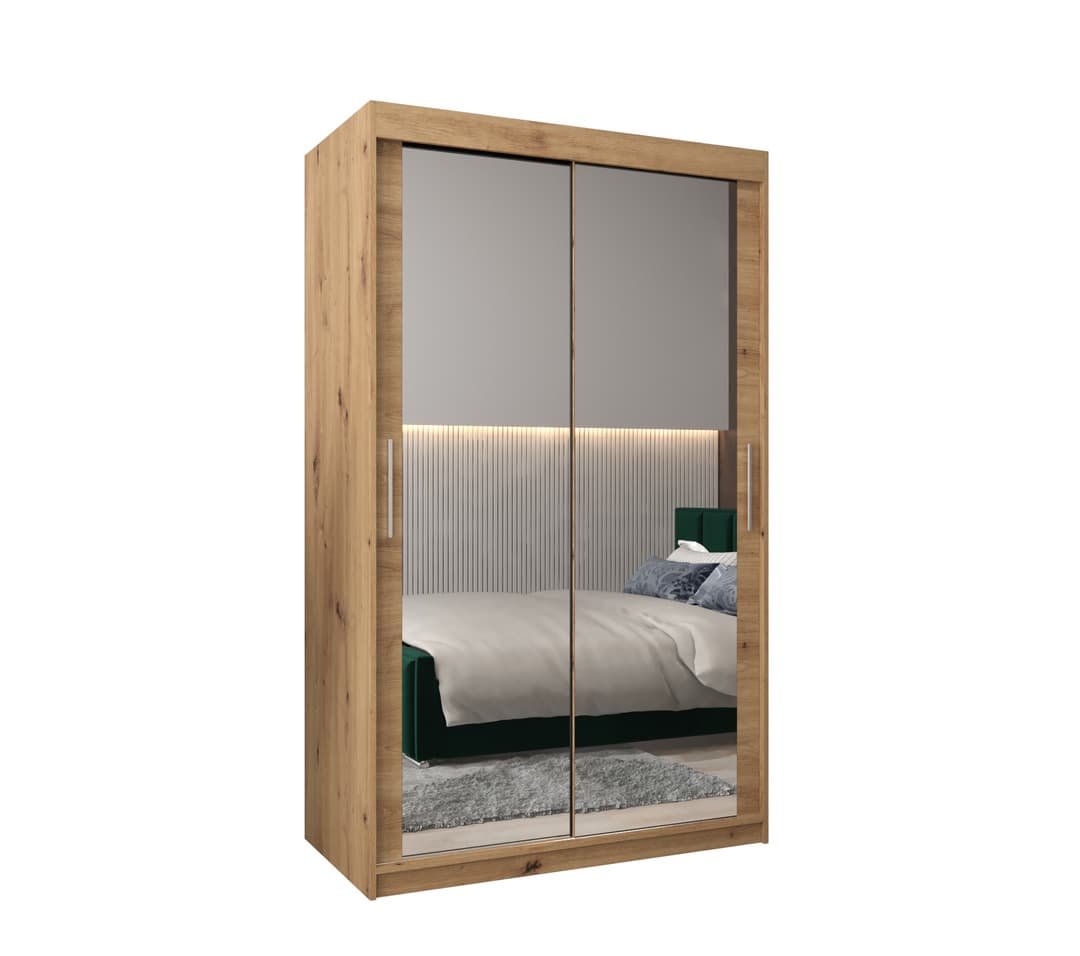 Tokyo III Sliding Door Wardrobe 120cm