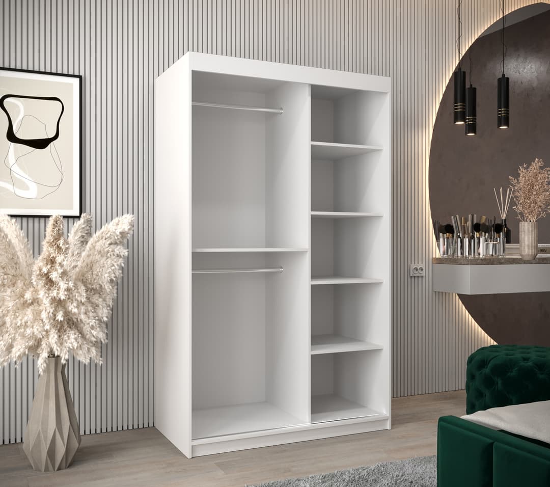 Verona 02 Sliding Door Wardrobe 120cm