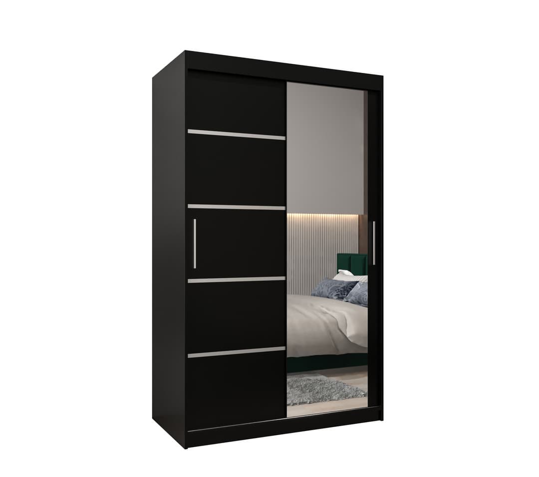 Verona 02 Sliding Door Wardrobe 120cm