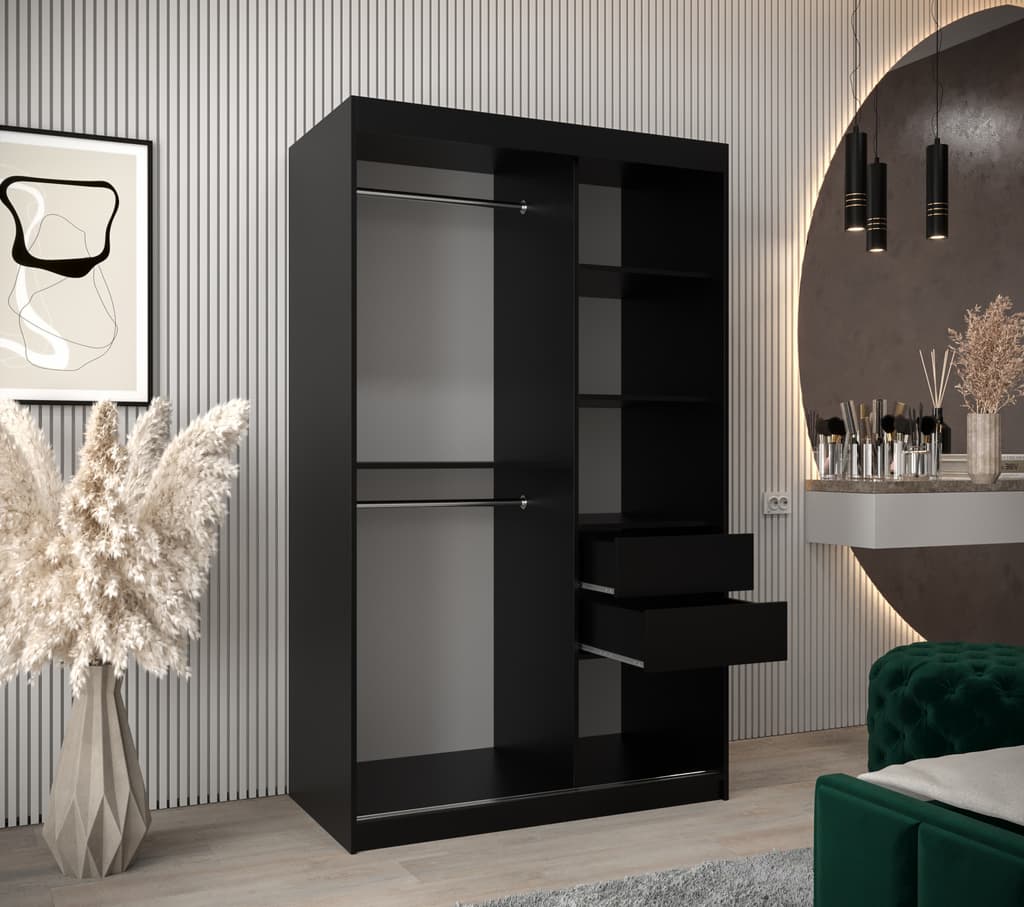 Elypse Sliding Door Wardrobe 120cm