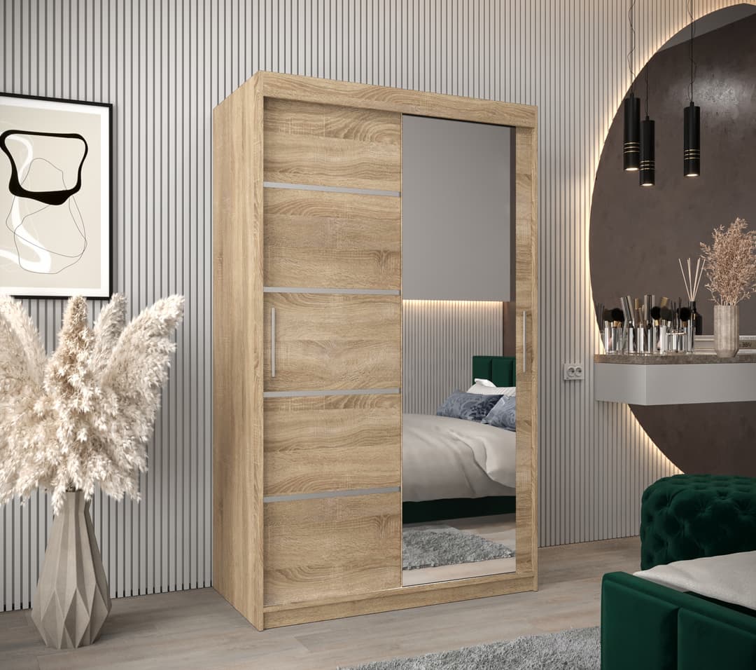 Verona 02 Sliding Door Wardrobe 120cm