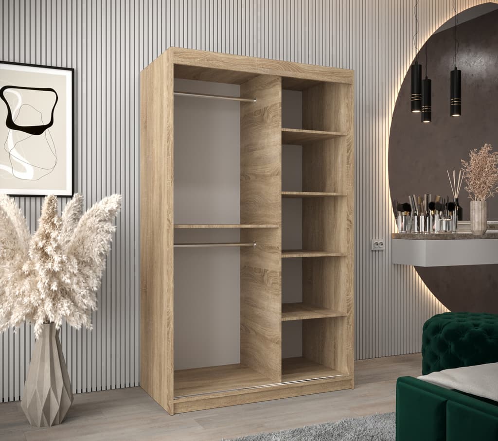 Boliwia Sliding Door Wardrobe 120cm