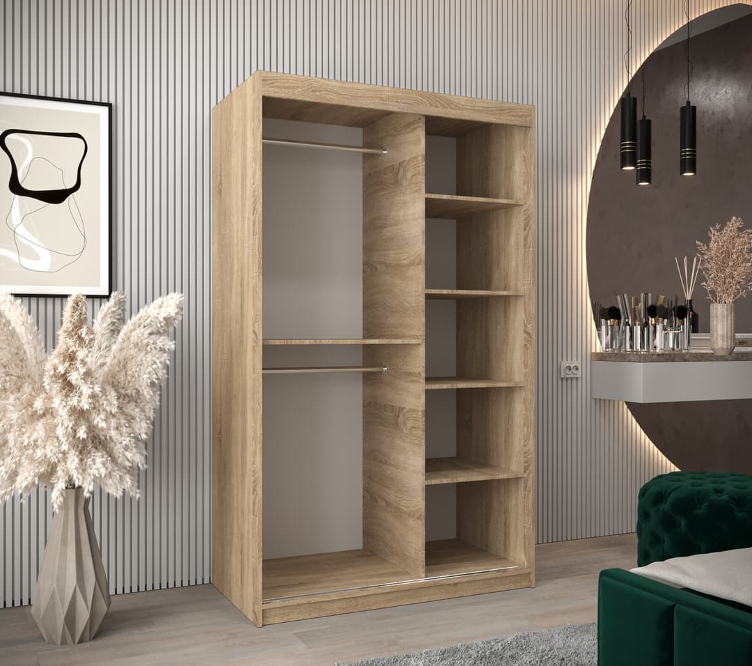 Verona 02 Sliding Door Wardrobe 120cm