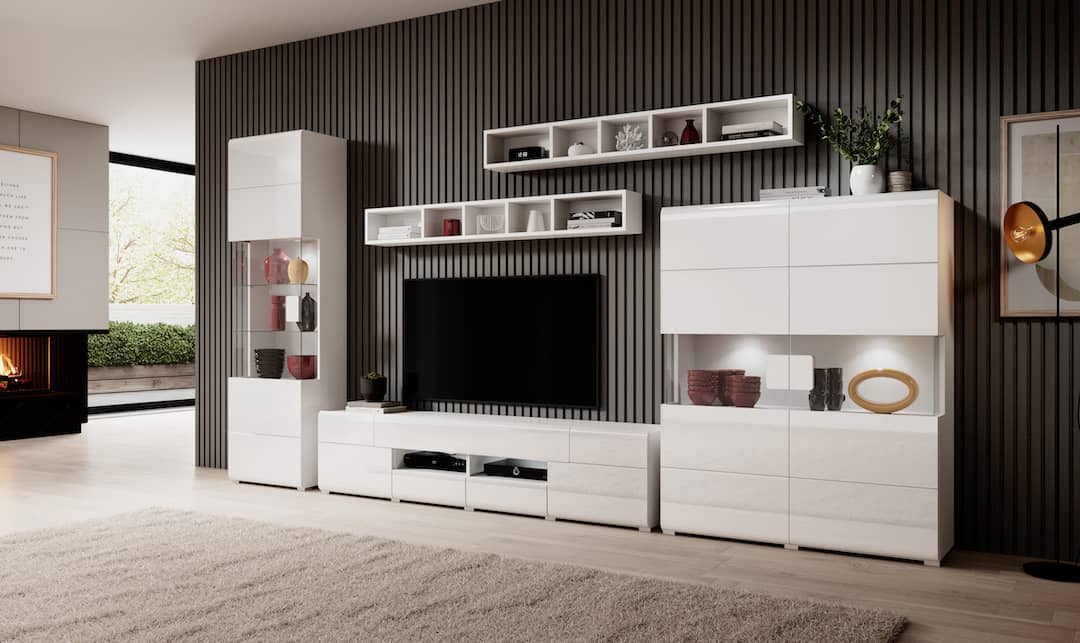 Toledo 40 TV Cabinet 208cm