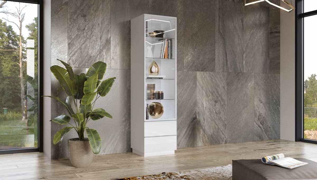 Helio 05 Tall Display Cabinet