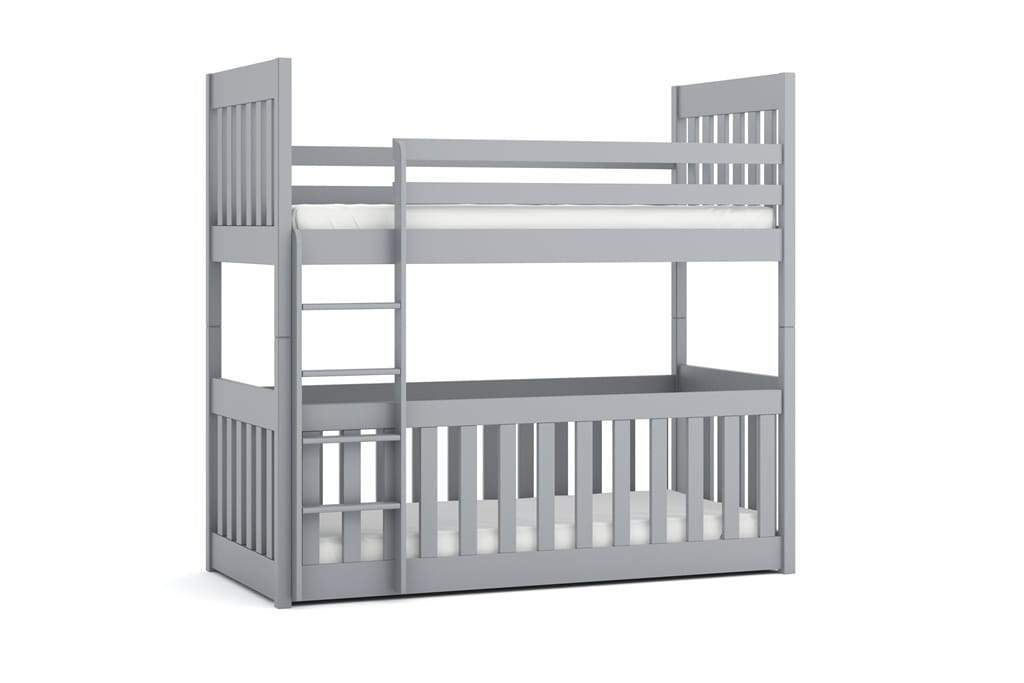 Wooden Bunk Bed Cris with Cot Bed