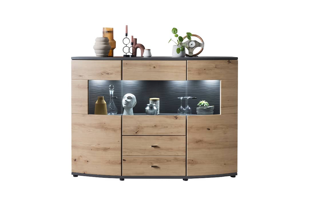 Dera 81 Sideboard Display Cabinet 160cm