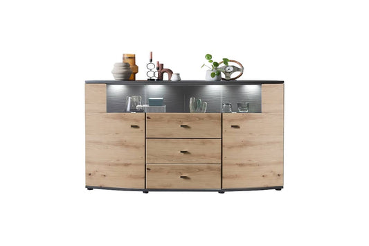 Dera 85 Sideboard Display Cabinet 160cm