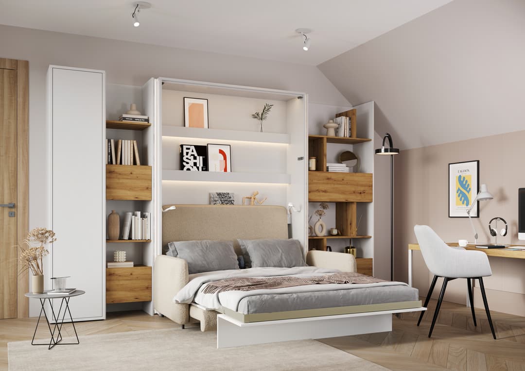 Bed Concept BC-24 Bookcase 27cm