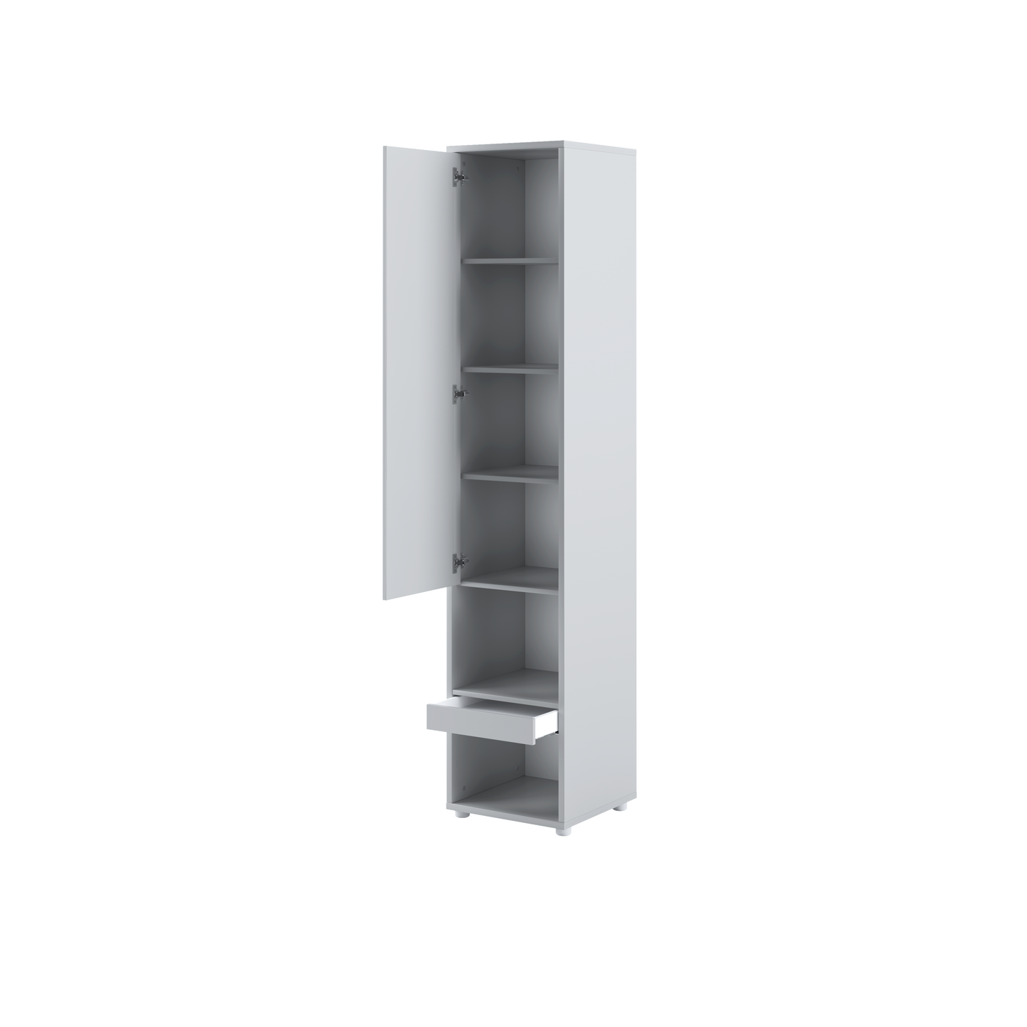 BC-07 Tall Storage Cabinet for Vertical Wall Bed Concept