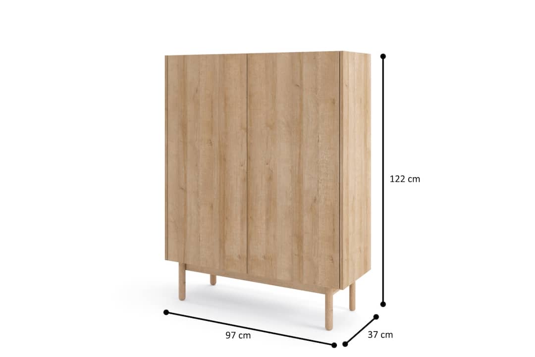 Boho Highboard Cabinet 97cm