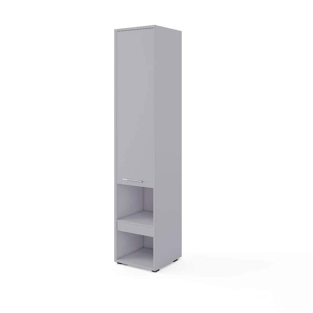 CP-02 Vertical Wall Bed Concept 120cm with Storage Cabinet