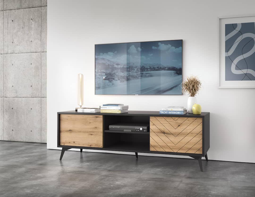 Diamond TV Cabinet 154cm