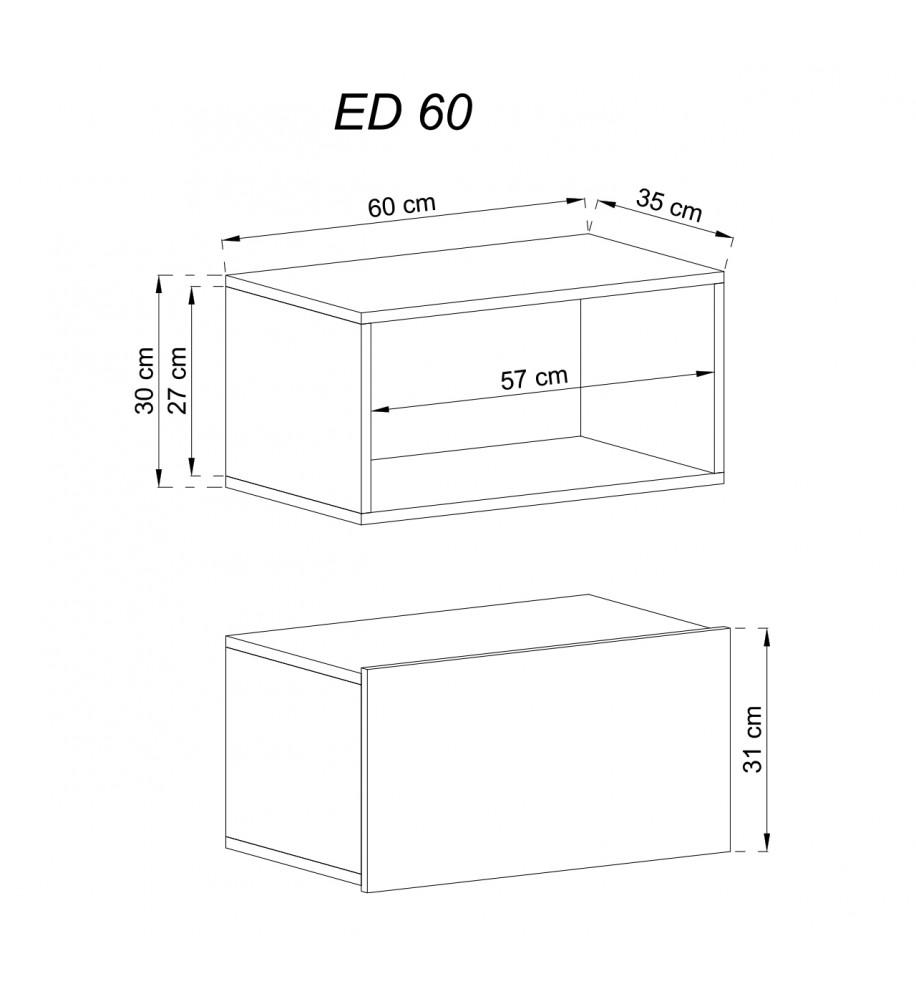 Enjoy Wall Hung Cabinet 90cm