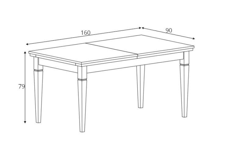 Evora 92 Extendable Table