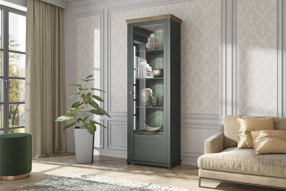 Evora 06 Tall Display Cabinet [Right]