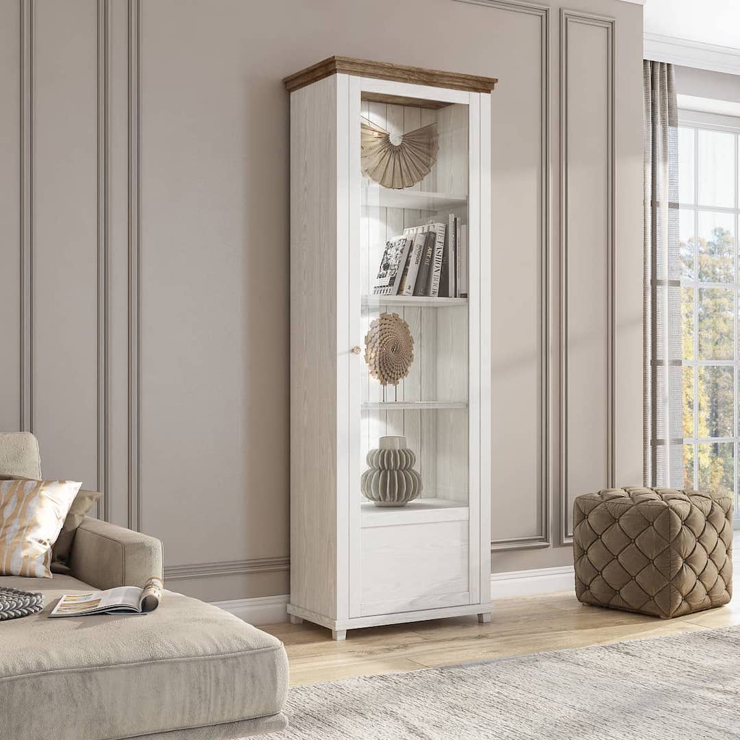 Evora 06 Tall Display Cabinet [Right]