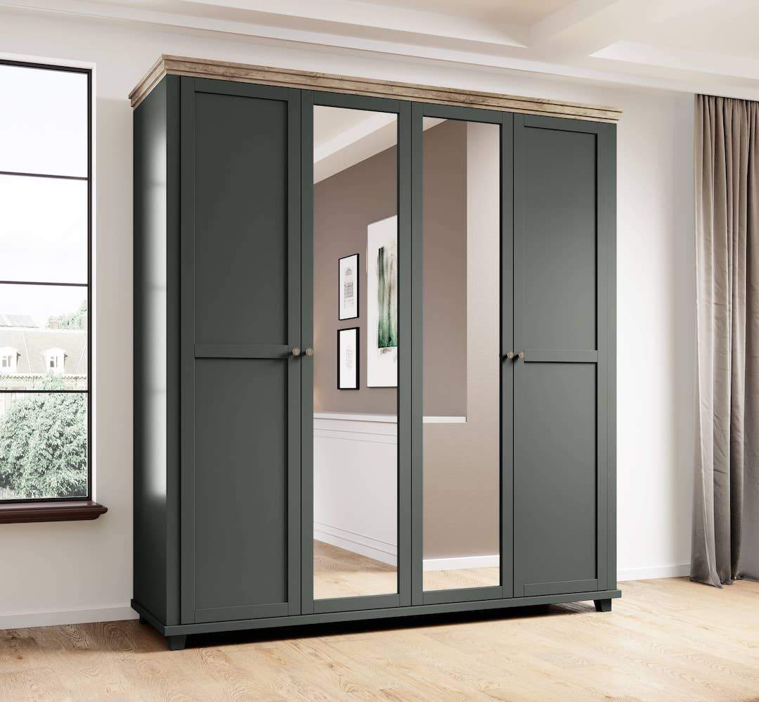 Evora 20 - 4 Door Wardrobe 200cm