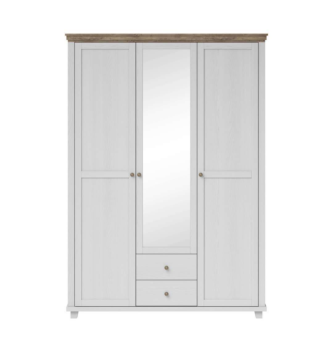 Evora 19 - 3 Door Wardrobe 154cm