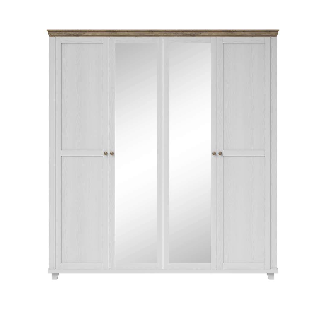 Evora 20 - 4 Door Wardrobe 200cm