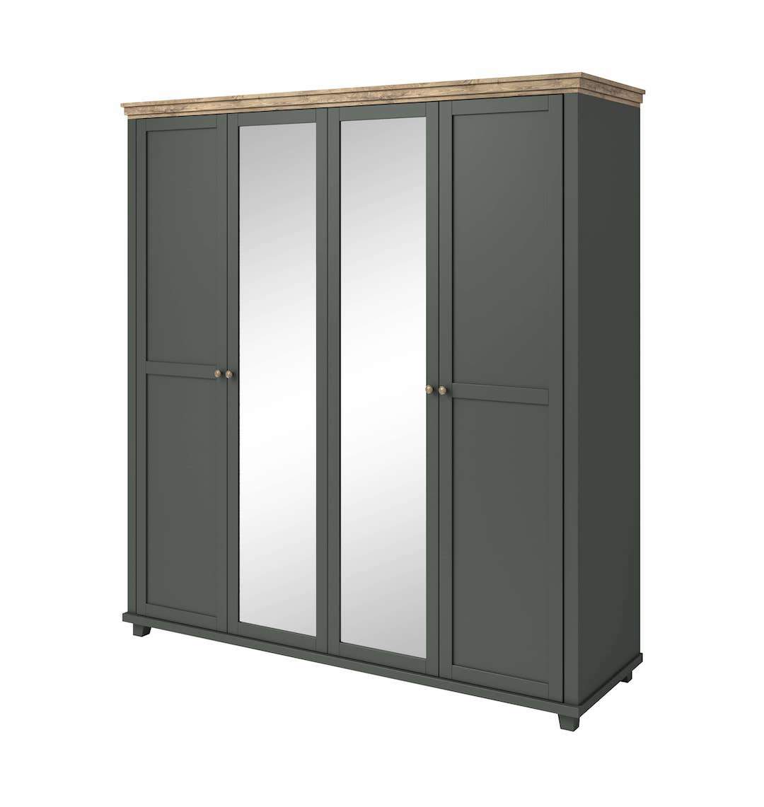 Evora 20 - 4 Door Wardrobe 200cm