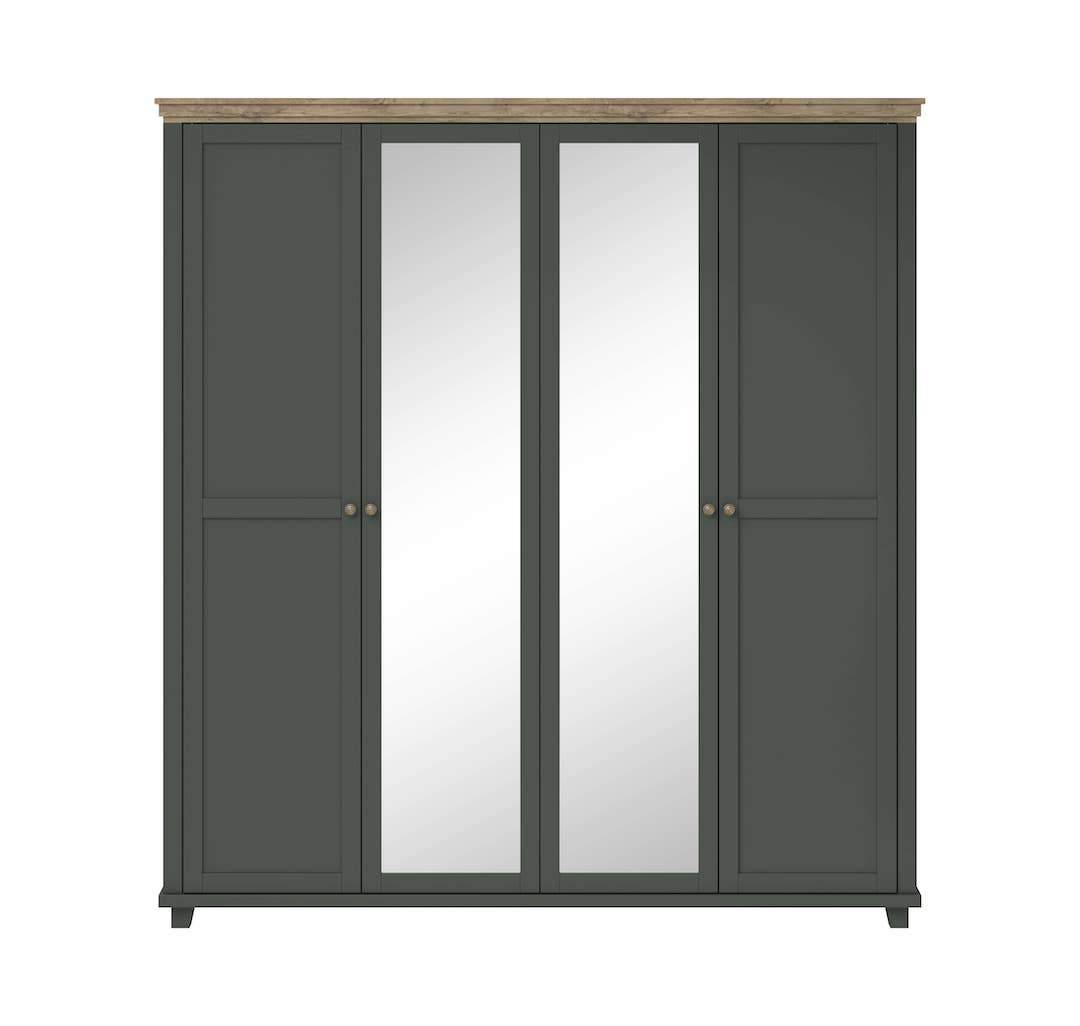 Evora 20 - 4 Door Wardrobe 200cm