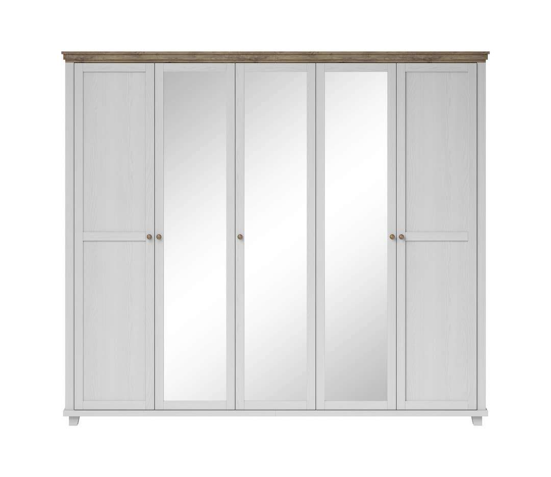 Evora 21 - 5 Door Wardrobe 246cm