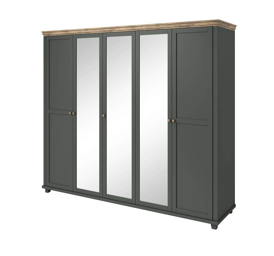 Evora 21 - 5 Door Wardrobe 246cm