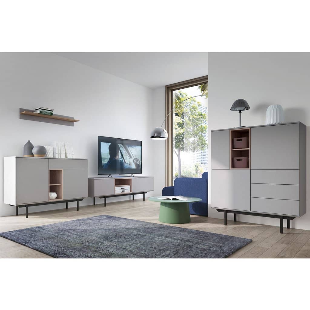 Inox TV Cabinet