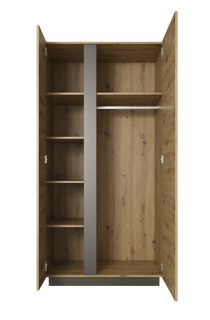 Arco Hinged Door Wardrobe 97cm