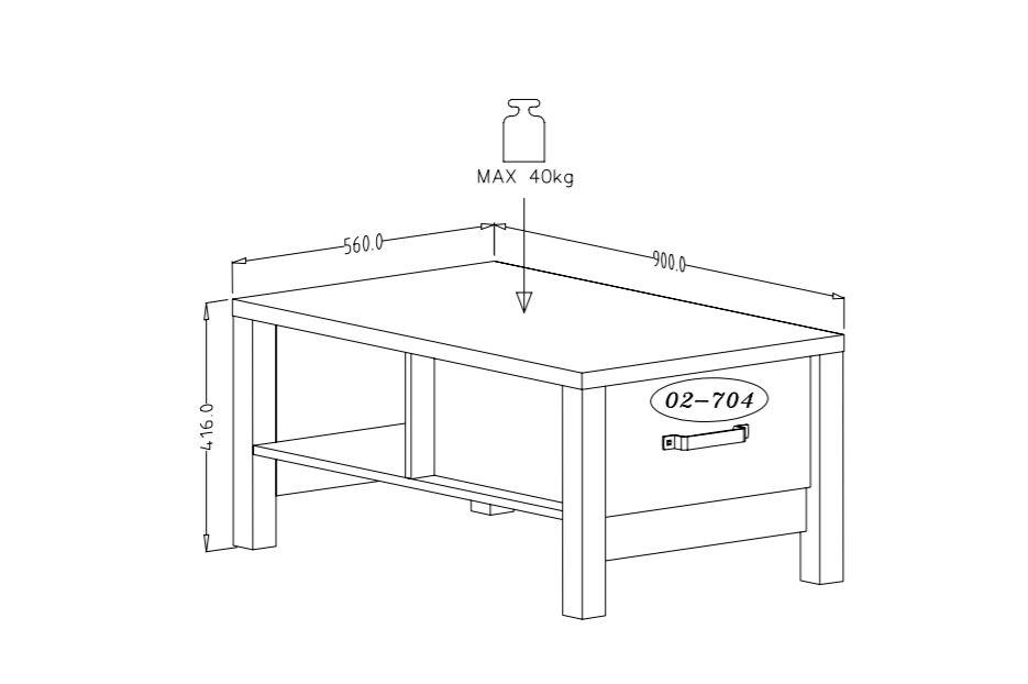 Olin 99 Coffee Table