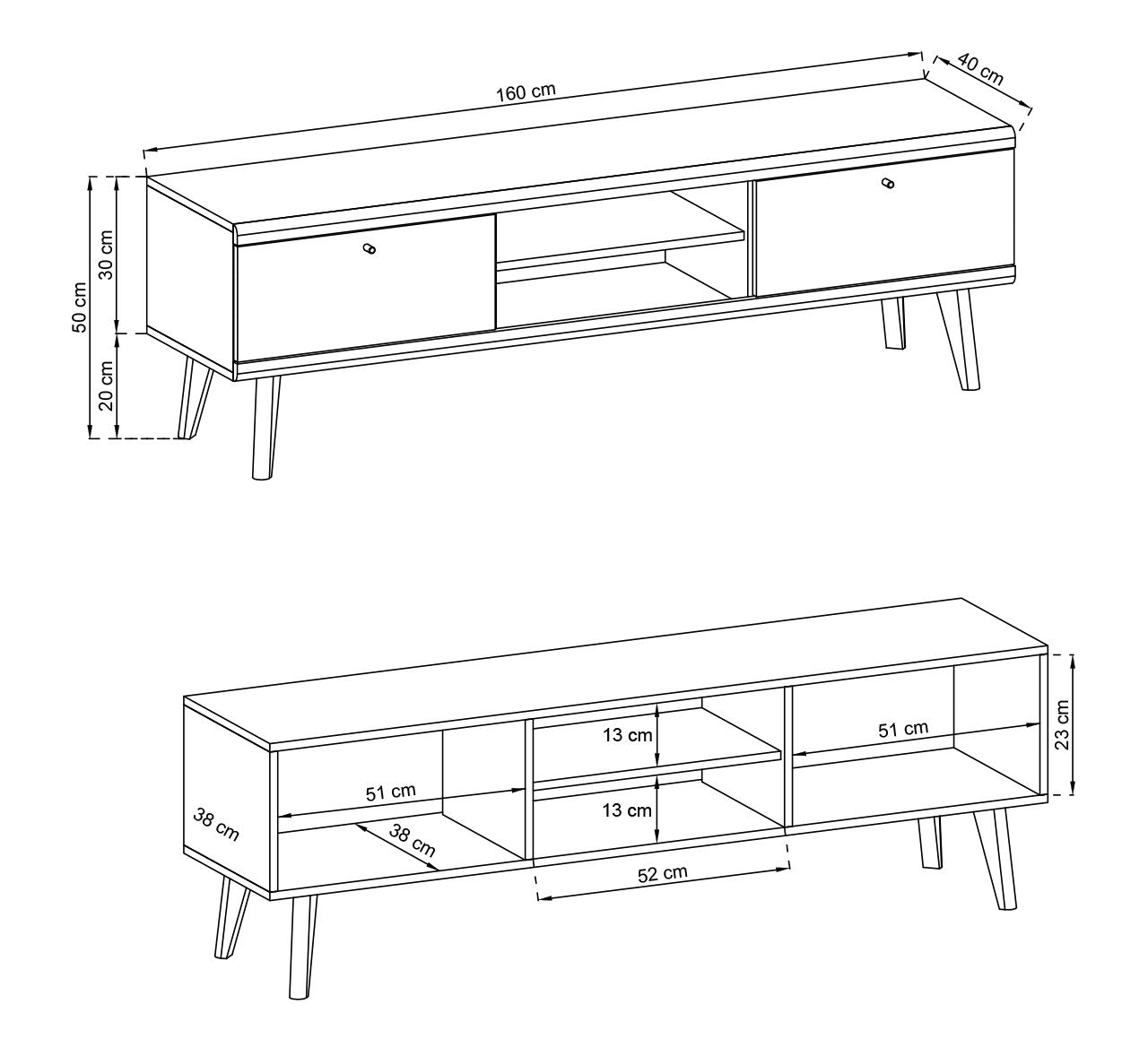 Primo Large TV Cabinet