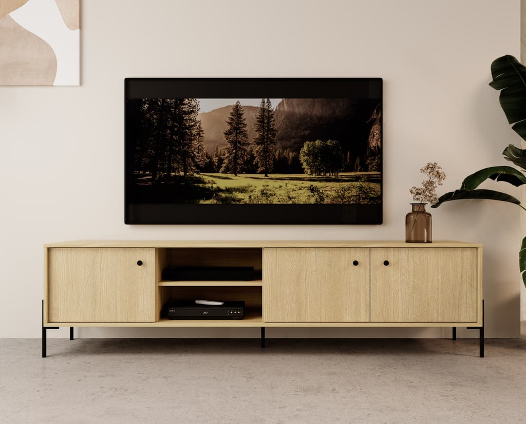 Scandi TV Cabinet 207cm