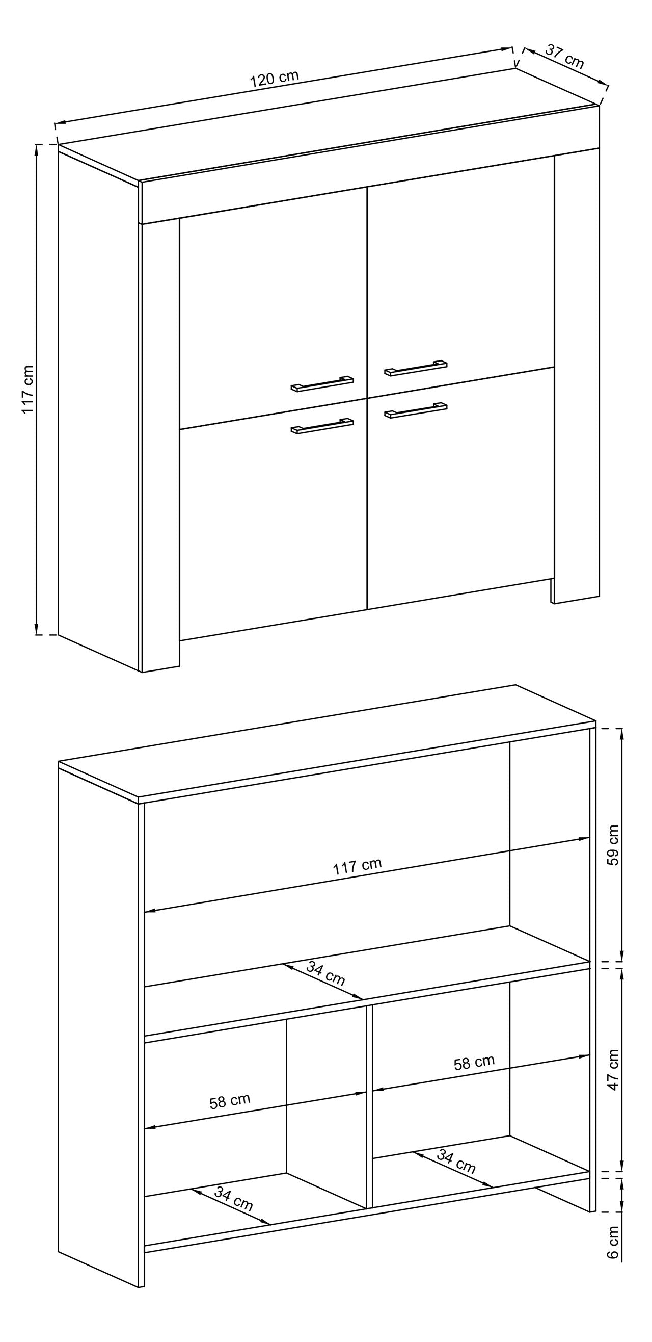 Sky Sideboard Cabinet