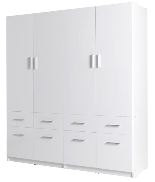 Snow 05 Hinged Door Wardrobe 181cm