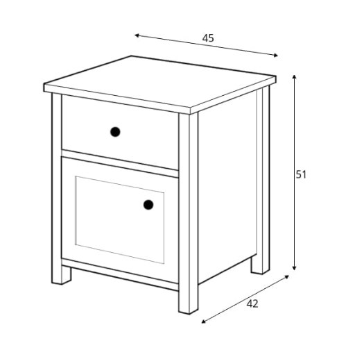 Story SO-07 Bedside Cabinet