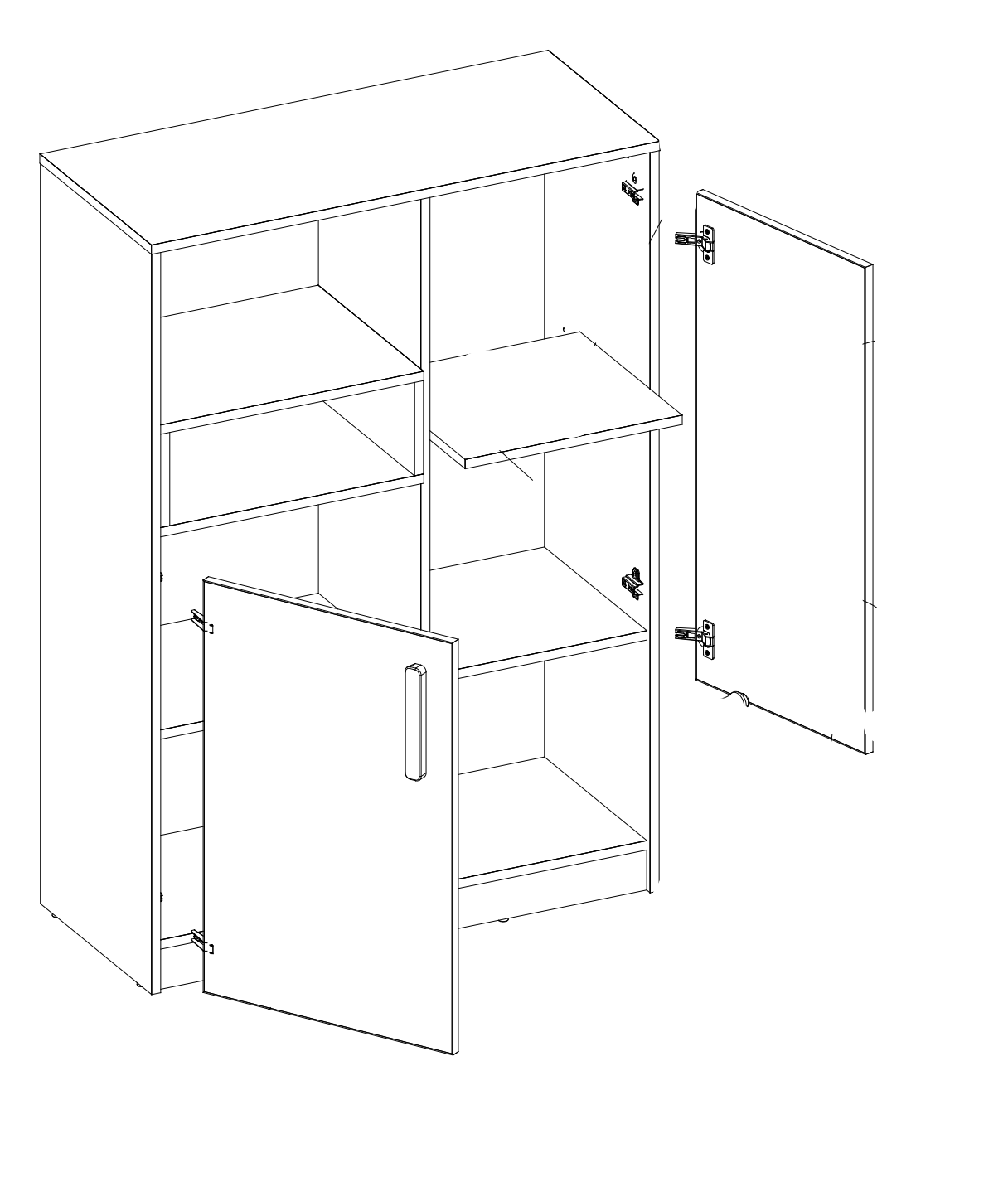 Pok PO-06 Sideboard Cabinet