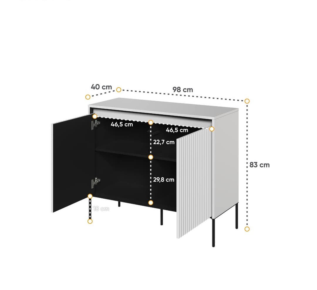 Trend TR-02 Sideboard Cabinet 98cm