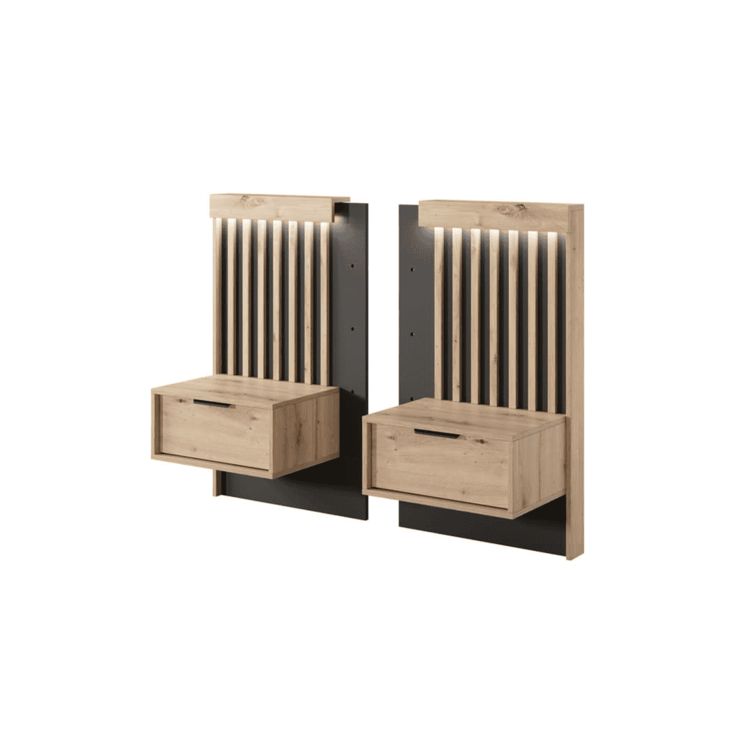 Tally Bedside Tables 51cm [Set Of Two]