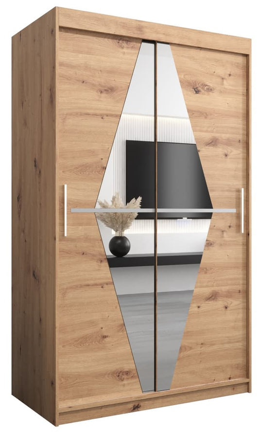 Boliwia Sliding Door Wardrobe 120cm