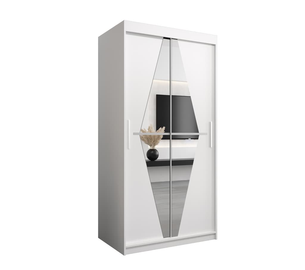 Boliwia Sliding Door Wardrobe 100cm