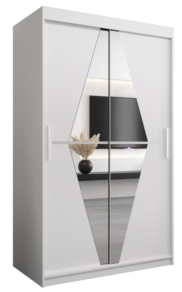 Boliwia Sliding Door Wardrobe 120cm