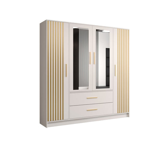 Berlin VI Hinged Door Wardrobe 201cm