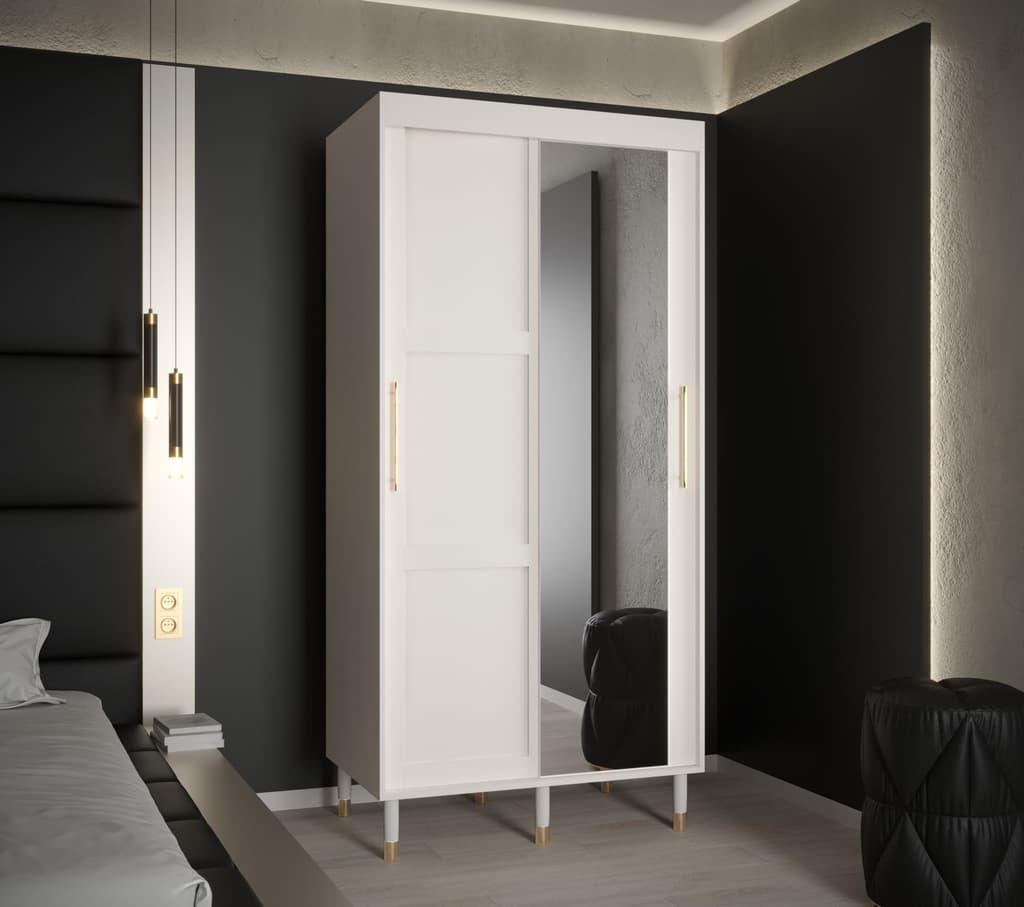 Tromso II Sliding Door Wardrobe 100cm