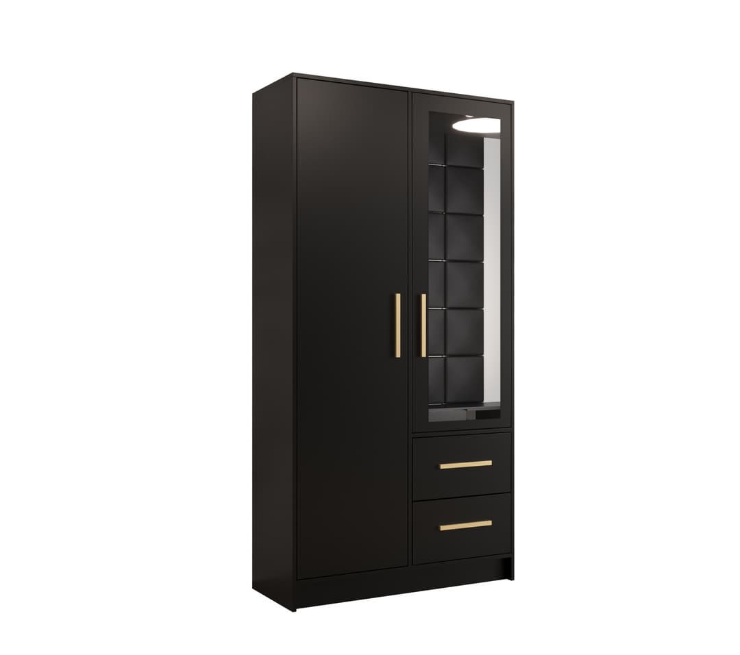 Berlin Hinged Door Wardrobe 103cm