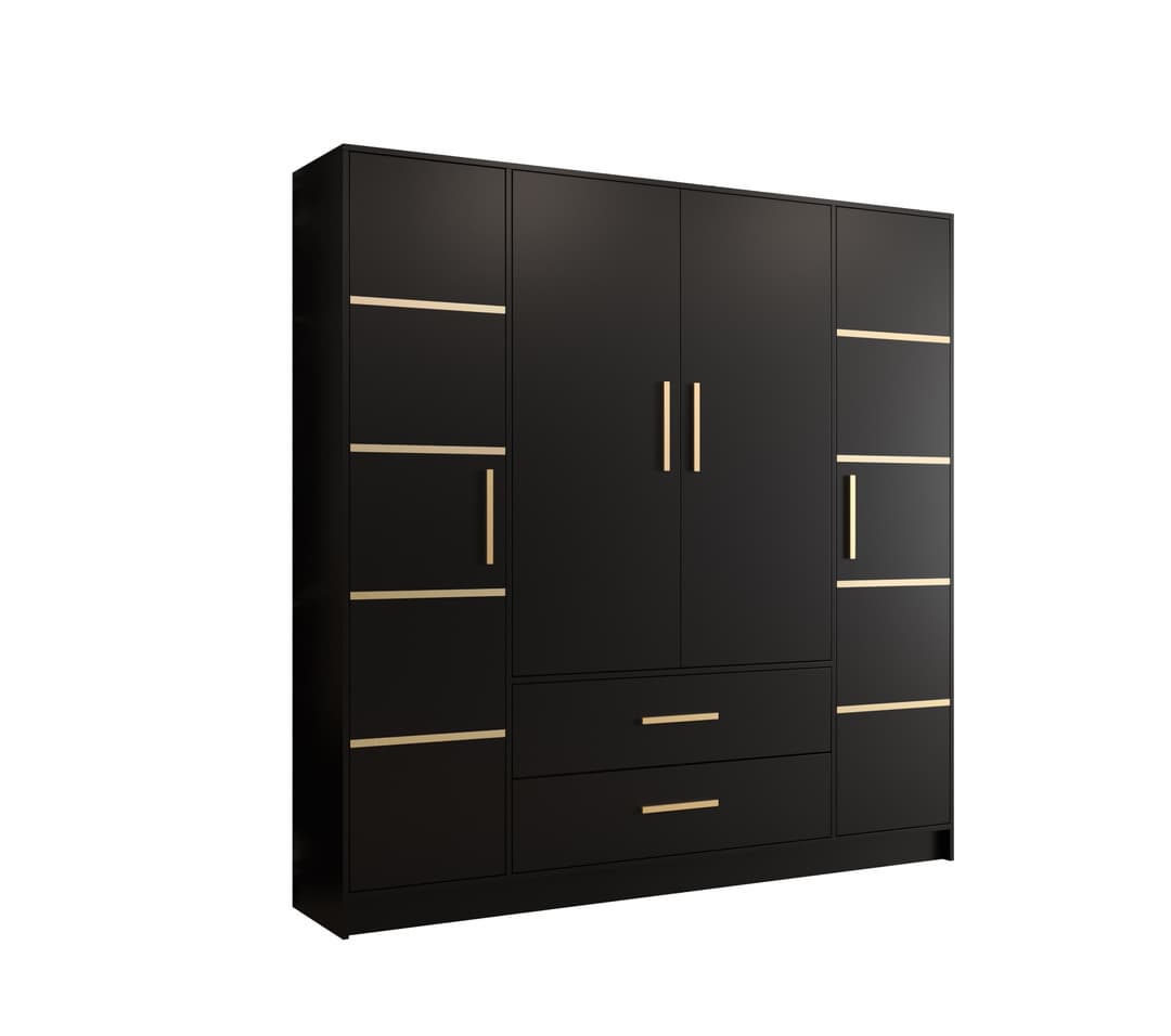 Berlin III Hinged Door Wardrobe 201cm